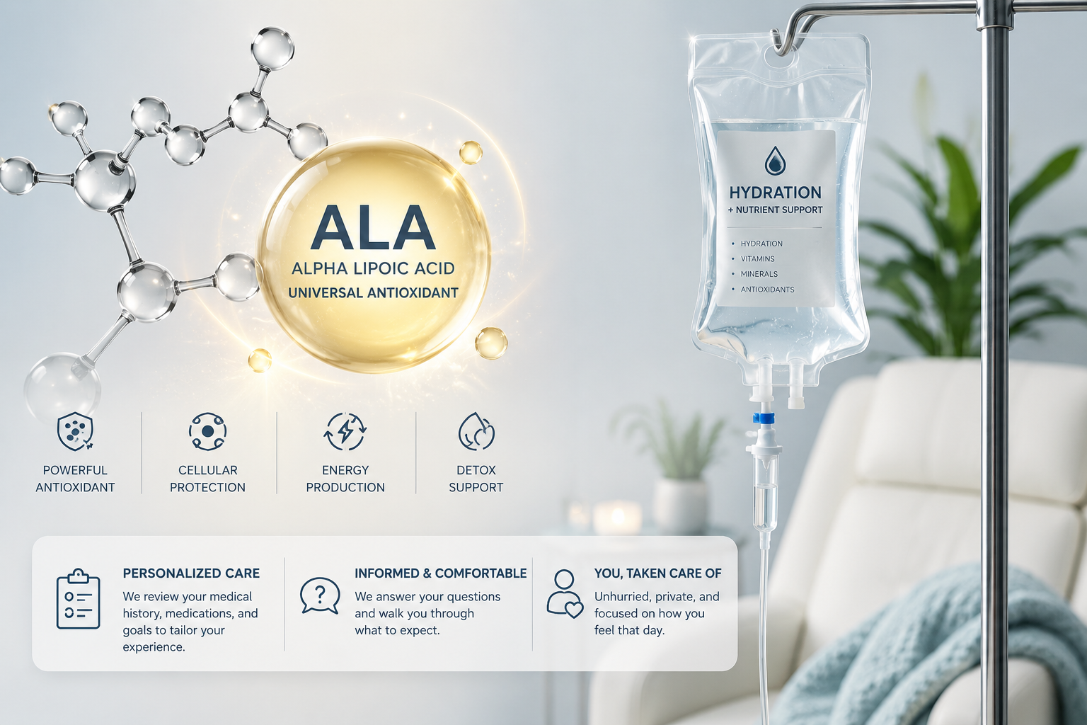 ALA (Alpha Lipoic Acid) — wellness treatment