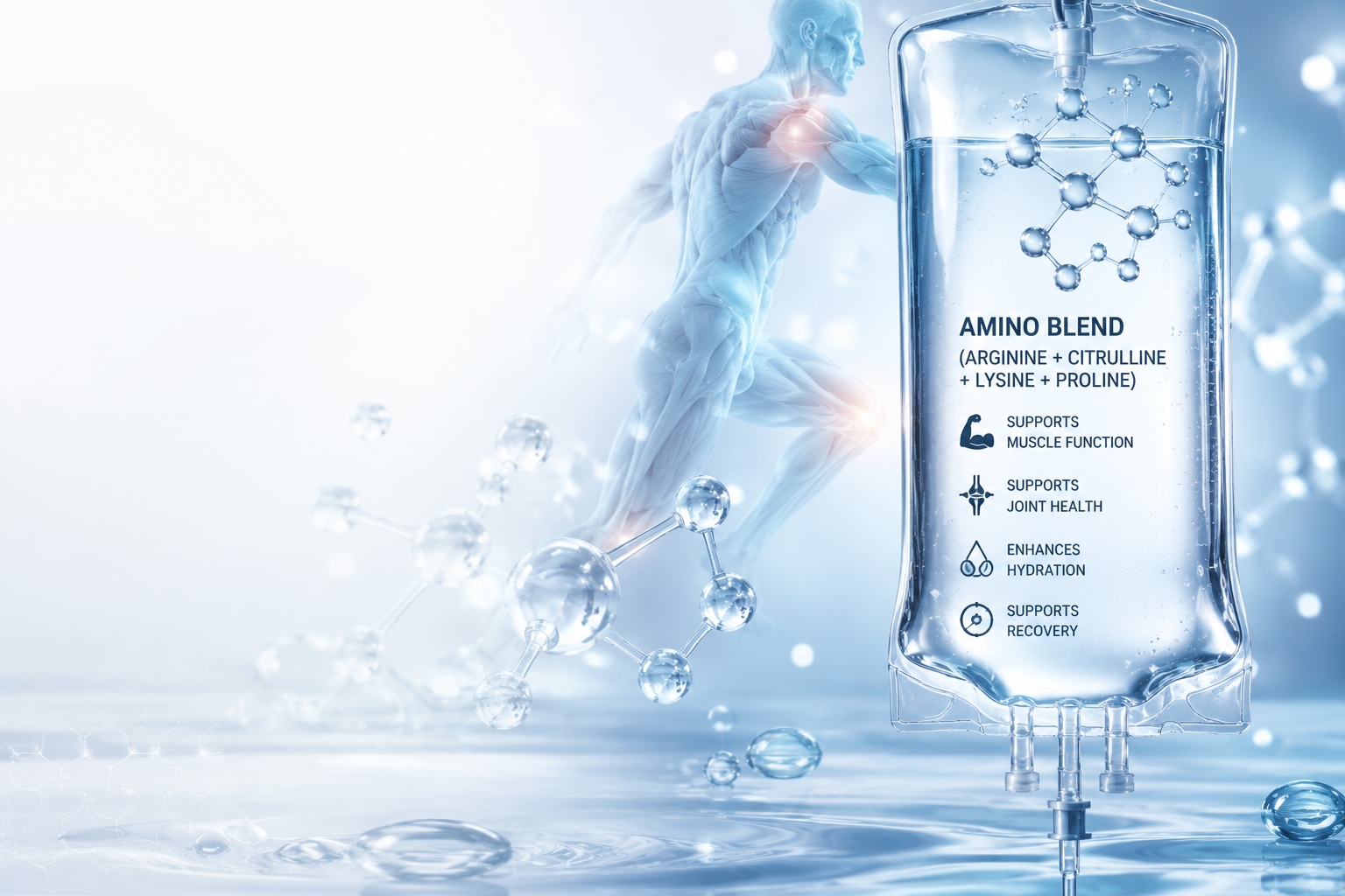 Amino Blend (Arginine + Citrulline + Lysine + Proline — wellness treatment