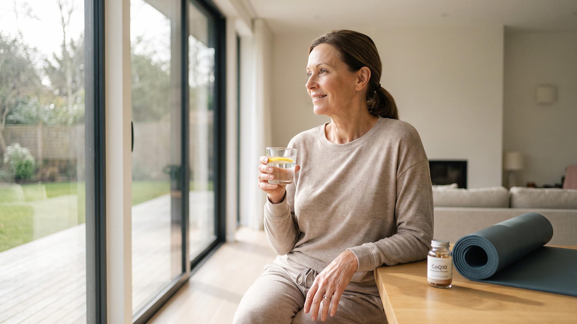 Client receiving IV wellness care
