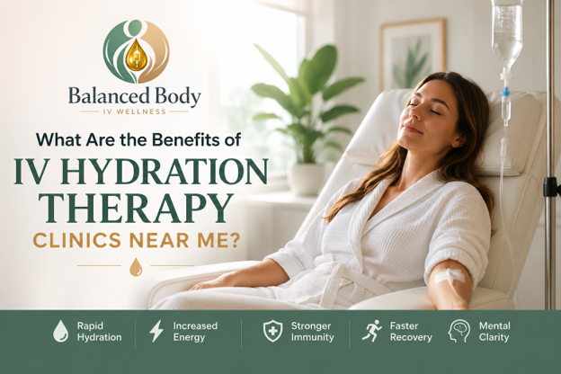 What Are the Benefits of IV Hydration Therapy Clinics Near Me?